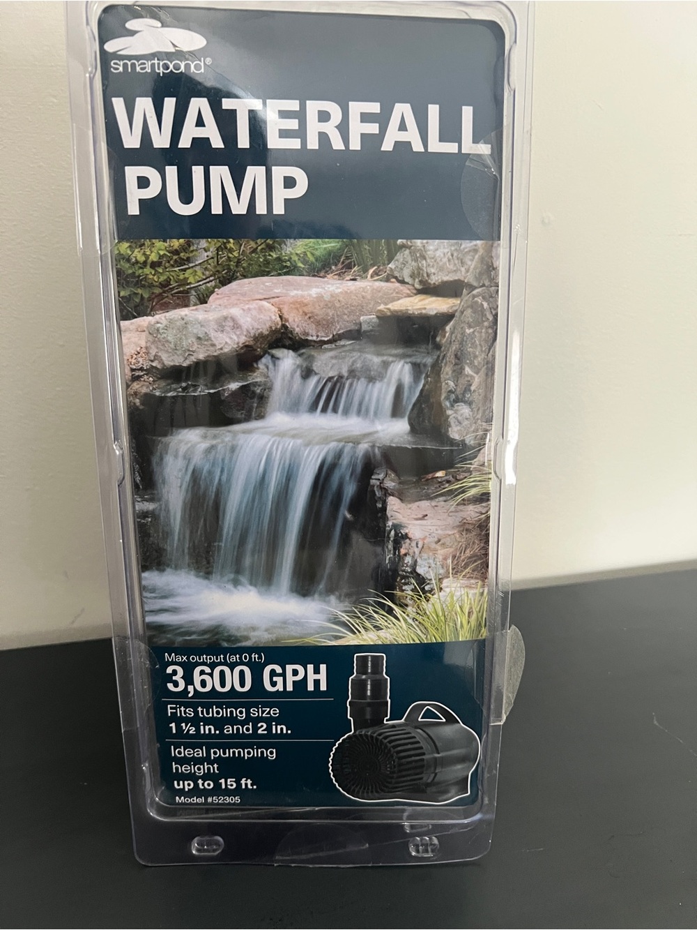 Waterfall Pump - Black